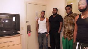 Hotel Gangbang with Chubby Lady and four Dicks - HD - 32:57 video - from xHamster