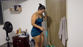 Maid Asks for a Raise and Has to Clean My Milk - POV - 4K - 8:12 video - from xHamster