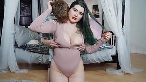 Appetizing brunette banged in spooning pose and begs for facial cumshot - HD - 21:43 video - from XGroovy
