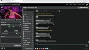 SEASONED BEAUTY Rebecca Love deepthroats and laughs on webcam - SD - 1:15 video - from MaturePussies