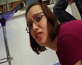 French Office Secretary Got Cum All Over Her Glasses - SD - 13:08 video - from xHamster