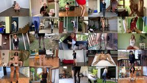 Just Peeing: Volume 2 (MP4 1080p) - 39 minutes - 23 girls - 4K - 38:58 video - from Clips4sale