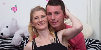 Handsome young man has passionate sex date with his best friend's mom! - HD - 34:04 video - from Mature.nl