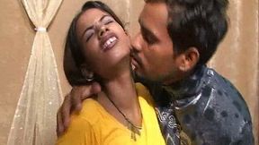 Indian slut Vikky takes off her sari and wanks with dildo - 5:58 video - from AnySex