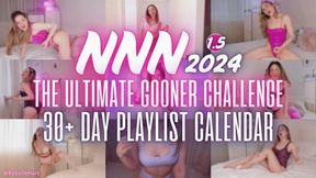 No Nut November 2024 The Ultimate Gooner Challenge: 30+ Day Playlist Calendar - SD - 18:03 video - from Clips4sale