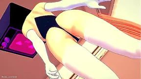 TV Starlet Bares All for Sultry Beach Encounter in Spicy Hentai Clip - SD - 6:07 video - from HentaiLoverXhub