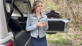 Husband drives car while wife fucks and gets creampie by friend in back seat - 4K - 13:46 video - from xHamster