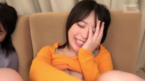 Wild Japanese Threesome, bodies glistening with juice, creampies and golden showers galore! - HD - 136:31 video - from AbJav
