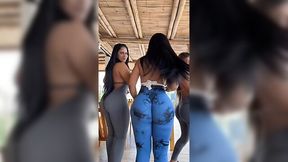 Fine as hell Latina Tik-Tok slut's THICC BODY COMPILATION - HD - 8:24 video - from XGroovy