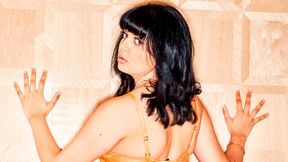 Slender brunette model Leda Lotharia is trying anal penetration - HD - 12:00 video - from OK.XXX