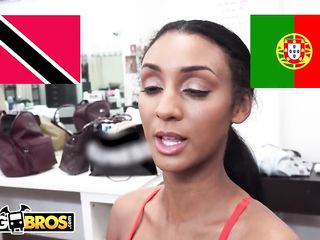 BANGBROS - Behind The Scenes With Ebony Pornstar Arianna Knight - HD - 8:15 video - from Ebony8