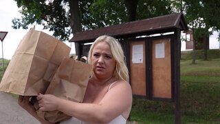 Curvy blonde woman plays with herself before POV sex - HD - 10:44 video - from ZBPorn