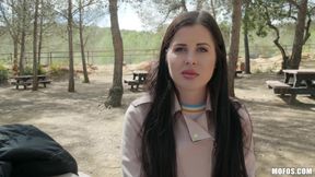 Public Pickups - Darkhaired Babe Babe’s Public Shag 1 - Cassie Right - HD - 15:00 video - from Xozilla