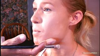 Sex oral, cowgirl, ejaculare – Allison Pierce cu țâțe mici și tatuate, în ciorapi, futută în cur - HD - 26:40 video - from Anal.media