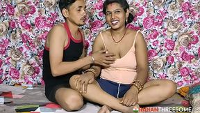 Hot horny and sexy desi couple fuck hard at home - HD - 30:00 video - from IndianThreesome