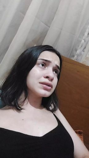 Fingering wet pussy at Christmas with creampie, horny holidays! - HD - 6:02 video - from xHamster