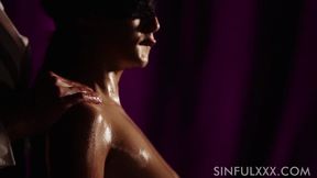 Nicole Love oil massage - HD - 1:05 video - from SinfulXXX