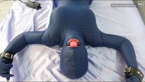 Girl in Zentai Tights Bound Spread Eagle and Teased with Fucking Machine! - HD - 12:53 video - from LoyalFans