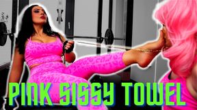 Sweat Worship in Matching Pink Sissy Outfit, Humiliation at the Gym with Matriarch Ezada Sinn and Poodle - HD - 27:57 video - featuring Ezada Sinn - from LoyalFans