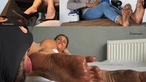 DIRTY feet worship Bundle 1 - HD - 21:39 video - from LoyalFans