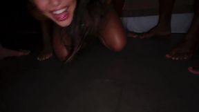 BBC Gangbang Destroys Nuria Millans Holes With Piss Cum Flood - HD - 17:09 video - featuring Nuria Milan - from DarkFetishTube