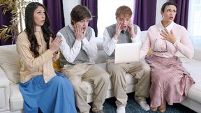 Religious Step Moms Enjoy The Cock More Than The Book - HD - 12:05 video - from xHamster