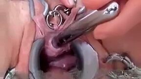 Spread Cunt Gets Peehole Fucked - 7:59 video - from BDSMX