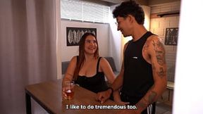 Bisexual Threesome with Skinny Stacked Latina and White Girl - 31:26 video - featuring Thiago Lopez - from Threesomerz