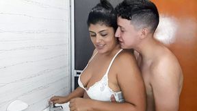 My stepmother sucks my cock in the shower until I cum. - HD - 6:28 video - from xHamster