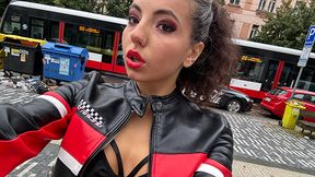 Fetish femdom video with kinky Czech brunette Mini Mitzi aka Mitz X - 4K - 60:08 video - from NastyClub