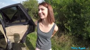 Skinny college girl with no tits pleasuring Martin for some cash - HD - 7:00 video - from Xozilla