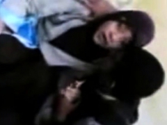indonesia- jilbab hijab ciuman di pinggir jalan - SD - 3:13 video - from DrTuber