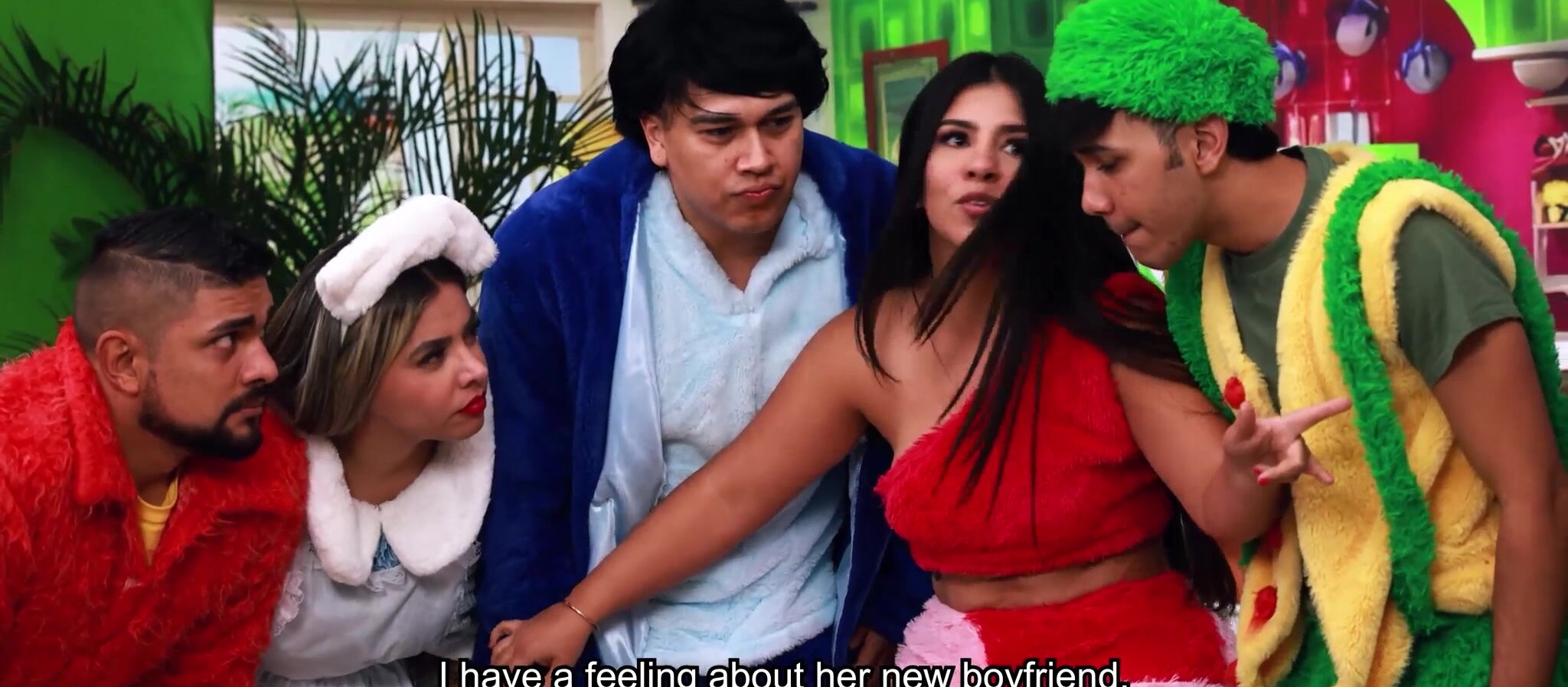 Family Fantasy Threesome Mayhem - HD - 11:05 video - featuring Elizabeth Marquez - from ALOTPorn