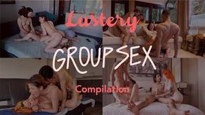 ”Groupsex Madness: Amateur Sex Galore” - HD - 19:08 video - from IFuckedYourGF