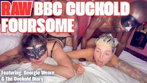 Raw BBC Interracial Cuckold Foursome: Massive Black Cocks Pound Size Queen Hotwives – Chastity Cuck Serves & Takes Dirty Talk SPH Humiliation Tease [HD 720p] - HD - 36:09 video - featuring Georgie Weare - from Clips4sale