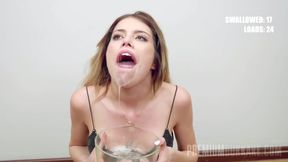 Macarena Lewis: Bukkake in 4K - 4K - 27:41 video - from AbXXX