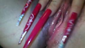My sex-starved GF has fingernails the size of Freddy Krueger's daggers - 1:57 video - from MyLust