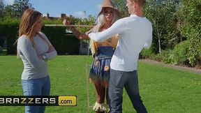 Farm Fantasies: Brooklyn Blue's Big Ass and Tits Get Plowed by Danny D in Scarecrow Sex Fest - Brazzers - HD - 10:41 video - from XXXShake
