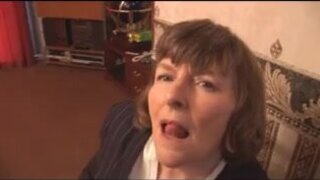 Granny in tights and girdle displays off fur covered snatch - 7:36 video - from ZBPorn