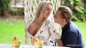 Amber Jayne - Busty Milf Fuck The Host - Teaser Video - HD - 8:02 video - from AbMilf