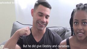 Marcos Acosta Makes His First Bi Sexual Mmf Threesome With J - HD - 30:17 video - from AbEbony