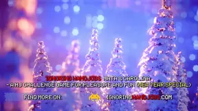 Christmas Party Cfnm Tease - Guy Fights Handjob Challenge - HD - 24:21 video - featuring Carolina Guerrero - from FapNFuck