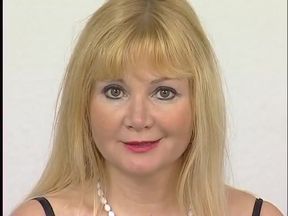 Blonde mature wearing bodystockings dildoing her slightly hairy pussy - 7:34 video - from xHamster
