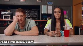 Ebony loves to play with big balls - HD - 10:41 video - from XGroovy
