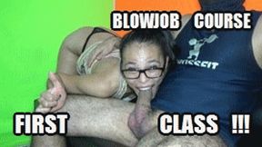 BLOWJOB WOMEN FOLLOWING ORDERS 220313B TOTALLY REAL SARAI BLOWJOB COURSE FIRST CLASS HD MP4 - HD - 7:51 video - from Clips4sale
