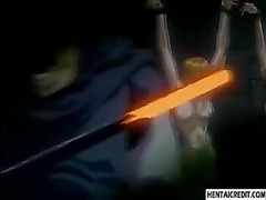 Hentai girls in chains gets fucked - 5:00 video - from Pornicom