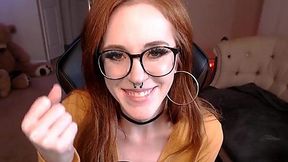 Kinky redhead whispers how good you can jerk on her - HD - 10:09 video - from XGroovy