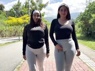 NO METAS LA VERGA POR MI CULO... FOLLANDO CON DOS CHICAS sus enormes culos - HD - 16:15 video - from FreePorn8