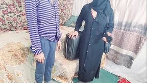 Special Anal Fuck, Muslim Indian wife wearing Black Burqa with Big Ass takes his Cock in her Ass for Hard Anal Sex while talking dirty in hindi - HD - 24:18 video - from XVideosRed