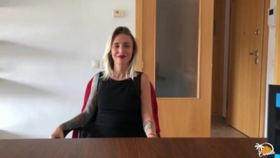 Job Interview with best Boss - 19:05 video - from Porner.TV